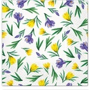 TaT servítky Spring Crocuses 33x33cm