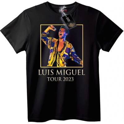 NOONEBRAND Тениска Luis Miguel Турне 2023 - 2XL, White