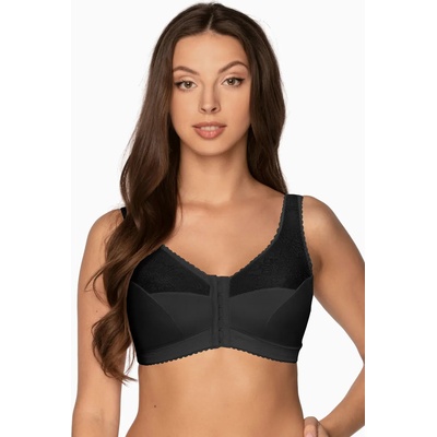 Gaia Сутиен с меки чашки в черен цвят rachela 1163eh-66696-czarny - Черен, размер 105b