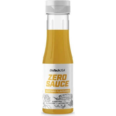 BioTech Zero Sauce 350 ml hořčice
