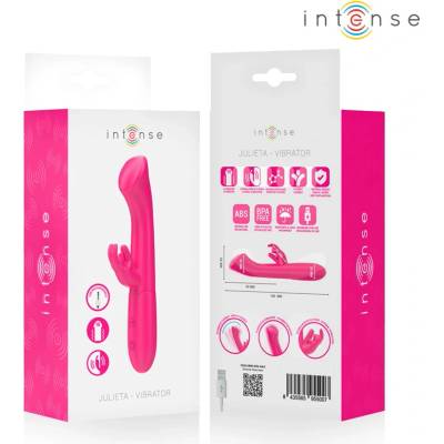 Intense julieta rabbit vibrator 18.6 cm 10 vibrations pink