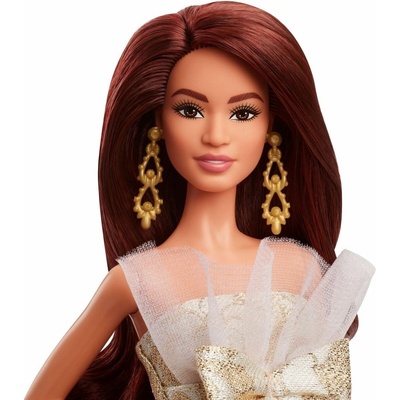 barbie vianočná hnedovláska 2025