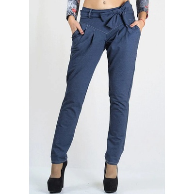 Rumena Дънков панталон с басти и колан BF Rumena