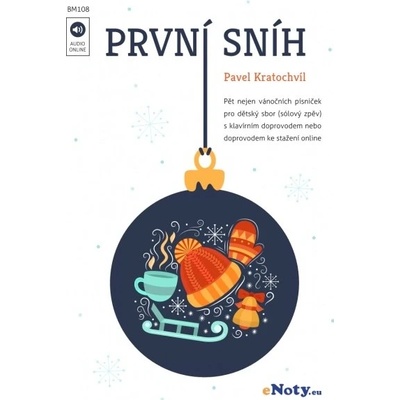 Prvý sneh päť nielen vianočných pesničiek pre detský zbor sólový spev a klavír