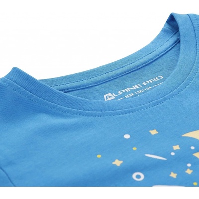 Alpine Pro Dětské triko MATTERO 3 modrá