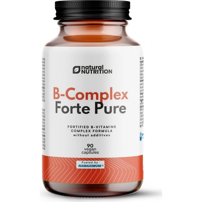 Natural Nutrition B-komplex forte pure 90 kapslí