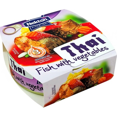 Nekton Opečená ryba so zeleninou Thai 200 g