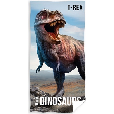 Tip Trade Dětská osuška T Rex Predátor 70 x 140 cm