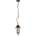 TK Lighting Екстериорен пендел ARRAIA 1xE27/15W/230V IP44 бронзова патина (TK10968)