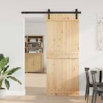 vidaXL Преплъзваща се врата NARVIK 85 x 210 см (152, 5 см) (3445253)