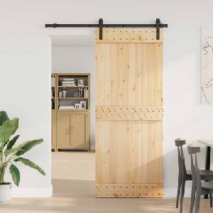 vidaXL Преплъзваща се врата NARVIK 85 x 210 см (152, 5 см) (3445253)