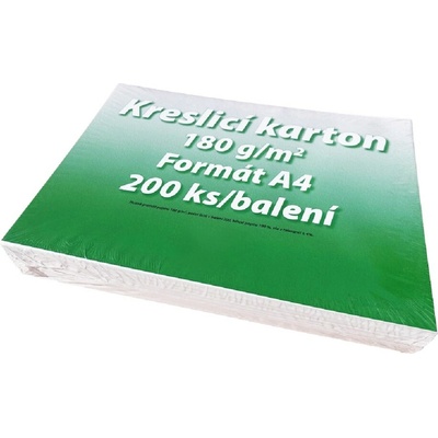 Vikpap - kreslící karton A4, 180 g/m2, 200 listů