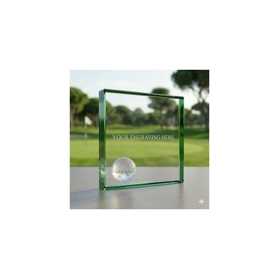 Poháry Bauer Skleněná Golfová Trofej CRG2026M02