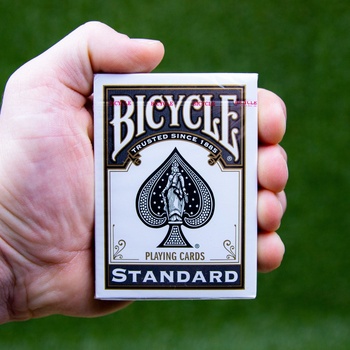 Bicycle Standard Rider Back Deck hrací karty na cardistry a kouzlení Barva: Černá