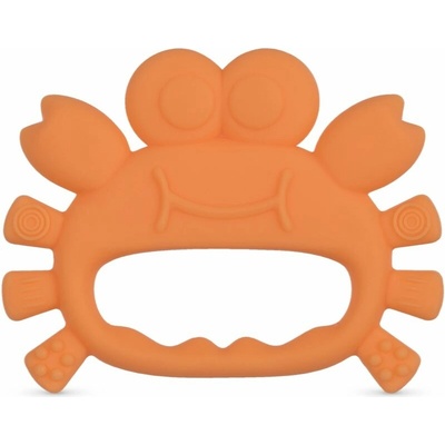 Baboo Silicone Teether hryzadielko Crab, 4m+ 1 ks