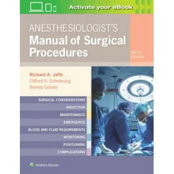 Image 1 of Anesthesiologist's Manual of Surgical Procedures | Jaffe