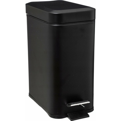 5five odpadkový koš Koupelnový odpadkový koš, matný, 5 l, černý