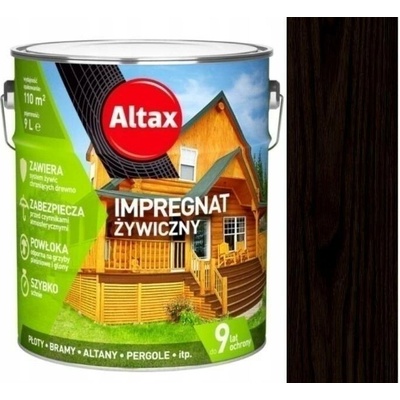 Lazura na dřevo Altax Eben 4,5 l