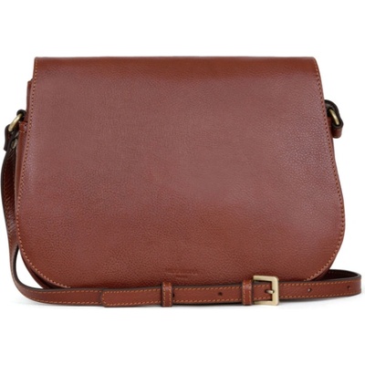 Hexagona kožená crossbody kabelka 111220-2200 marron hnědá
