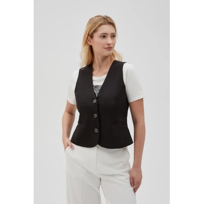 Moodo Черна официална жилетка Moodo Moodo | Cheren | ЖЕНИ | XS