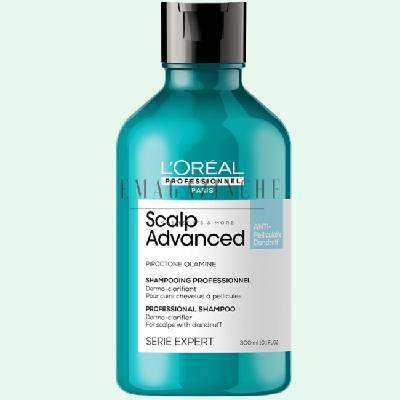 L’Oréal Professionnel Подхранващ шампоан против пърхот за мазна коса 300 мл. Serie Expert Scalp Advanced Anti-Dandruff Shampoo (093474637109370)