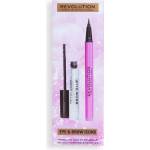 Makeup Revolution КОМПЛЕКТ Makeup Revolution Eye & Brow Icons Gift Set Очна линия дамски 3ml