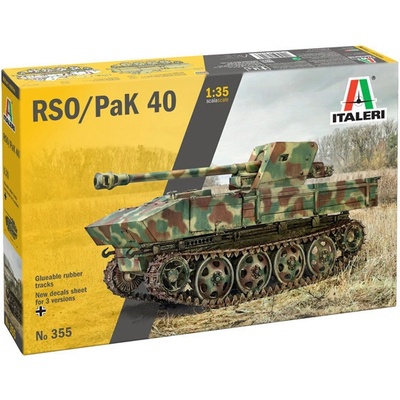 Italeri Steyr RSO w/ 7.5cm PaK 40 Gun 1:35