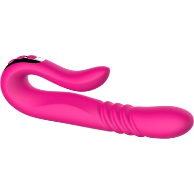 Boss Series deluxe twirling vibrating thruster