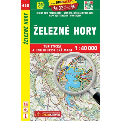 Železné hory - turistická mapa č. 430