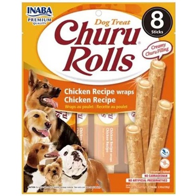 Churu Rolls dog chicken 8 ks 96 g