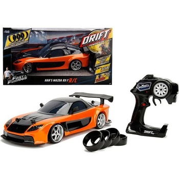 Jada Toys Бързи и яростни: Радиоуправляем автомобил Mazda RX-7 (253209001)