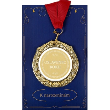 ALBI Medaile s přáním k narozeninám Oslavenec roku