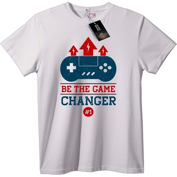 NOONEBRAND Тениска Променящ Играта - L, White