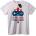 NOONEBRAND Тениска Променящ Играта - L, White