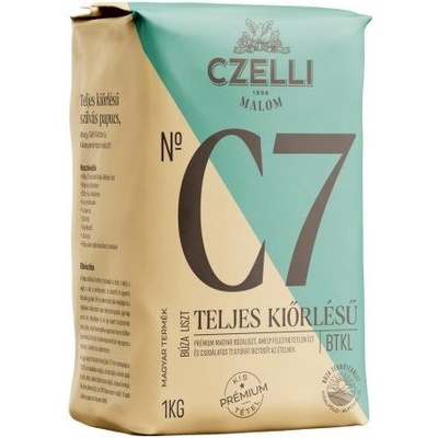 Czelli Malom N° C7 Pšeničná mouka celozrnná 1 kg
