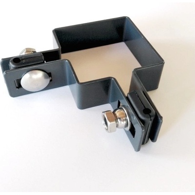 Objímka pro 3D panel light, rohová, antracitová poplastovaná