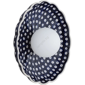 Argon 8933 - Стенно осветително тяло BOLL 1xG9/6W/230V синьо (AR8933)