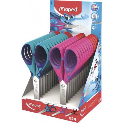 Maped Училищни ножици MAPED Essentials Soft 13 см, разноцветни 464412 (464412)