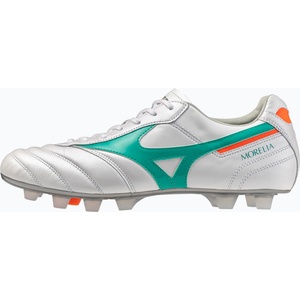 Mizuno Футболни обувки Mizuno Morelia II Japan FG white/arcadia/lava orange