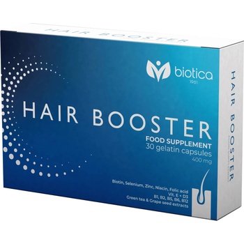Biotica 1961 Hair Booster, 400 mg, 30 желатинови капсули, Biotica 1961