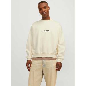JACK & JONES Блуза jorbrooklyn graphic sweat crew neck ln (122628814570809)
