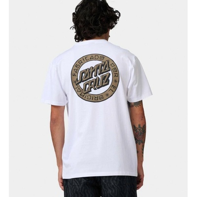 Santa Cruz triko Loco Dot T-Shirt White