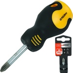 VERKE Кръстата отвертка къса PH2 38mm S2 66480 (V86454)