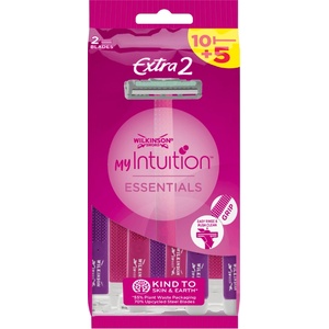 Wilkinson Sword Wilkinson Extra Essential 2 - Самобръсначки за еднократна употреба 10+5 броя