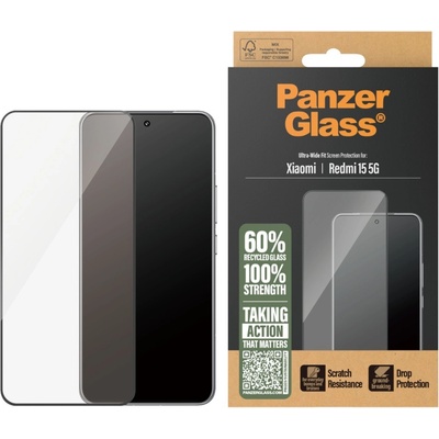 Panzer Стъклен протектор PanzerGlass за Xiaomi Redmi 15 5G UWF
