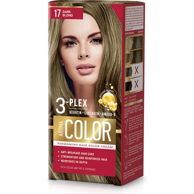 Aroma Color Farba na vlasy tmavý blond 17