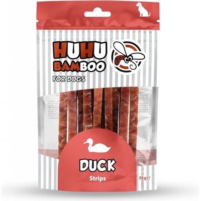 Huhubamboo kachní proužky 75 g