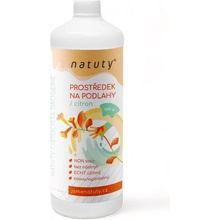 Natuty Prostředek na podlahy s vůní citronu (1 l - čistá podlaha beze šmouh