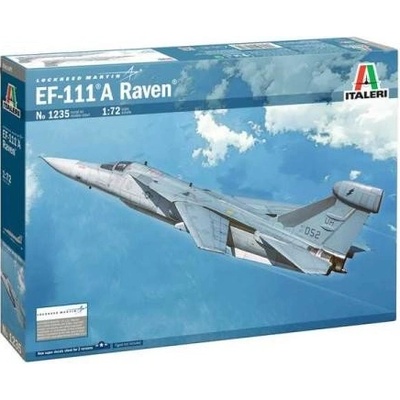 ITALERI Model Kit letadlo 1235 EF 111 A Raven 1:72