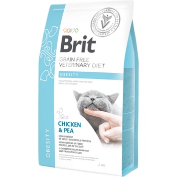 Brit Grain Free Veterinary Diet Obesity chicken & pea 2 kg